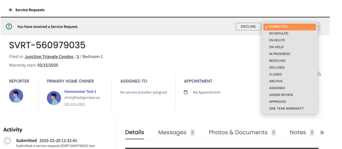 Changing Individual Statuses 2
