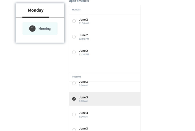 Schedule Service Request 2